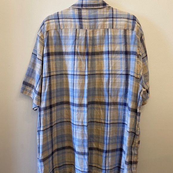 Izod Linen Cotton Blend Button Down - Picture 4 of 4